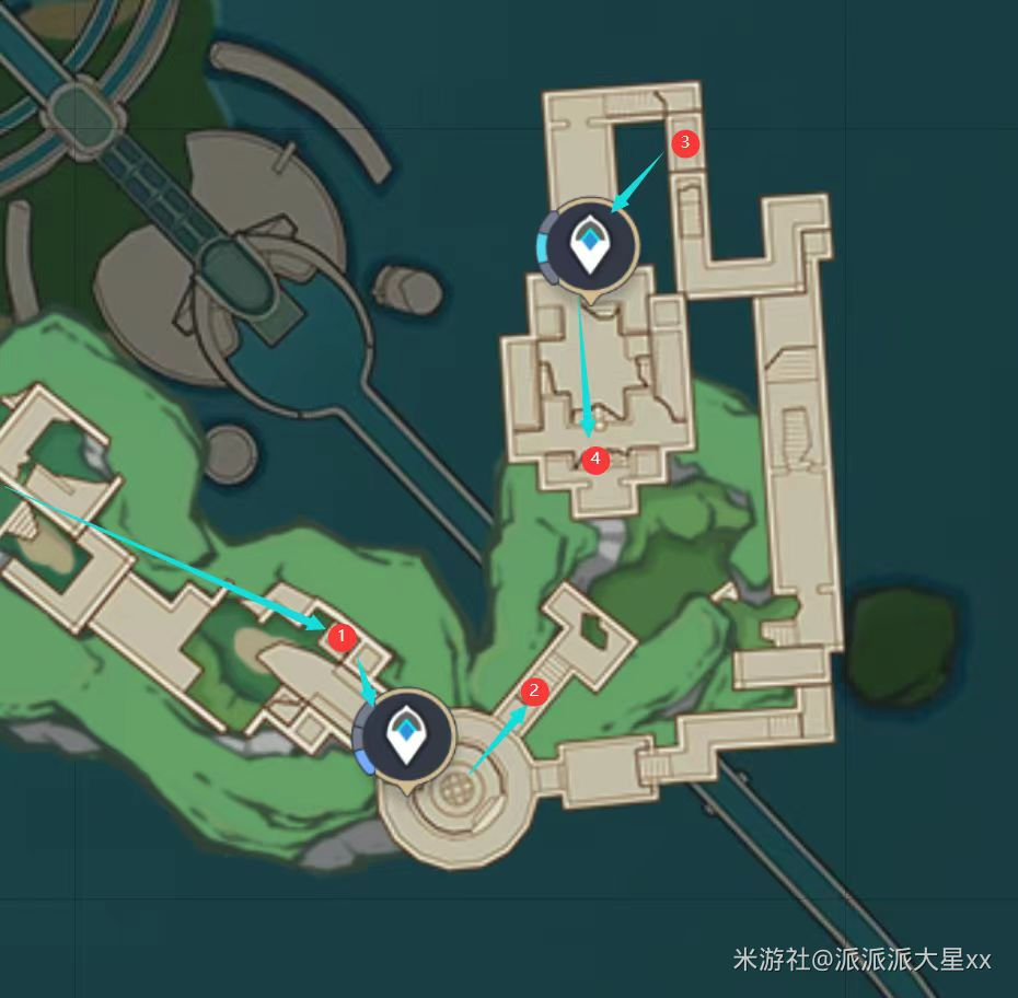 原神4.0水神瞳怎么收集-原神4.0水神瞳收集路线图