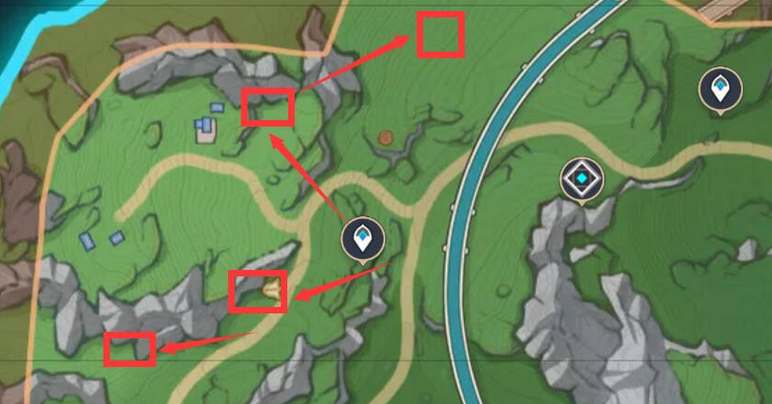 原神萃凝晶都分布位置在哪里-原神萃凝晶都分布位置一览