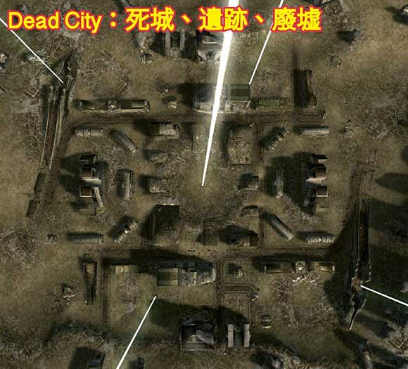 战争机器人废墟地图图鉴