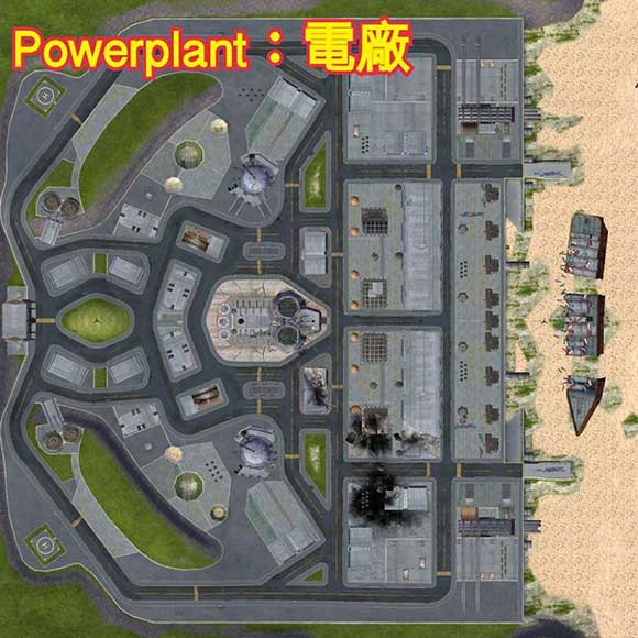 战争机器人电厂地图图鉴