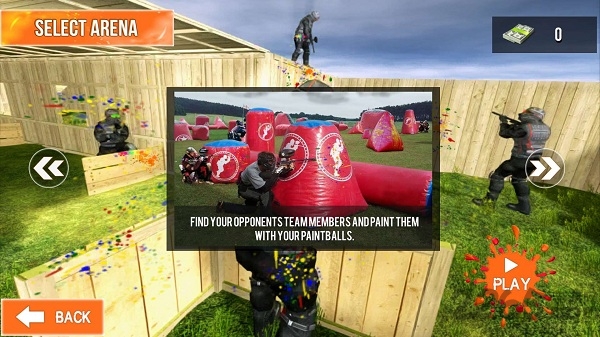 彩弹射击战场3d游戏下载