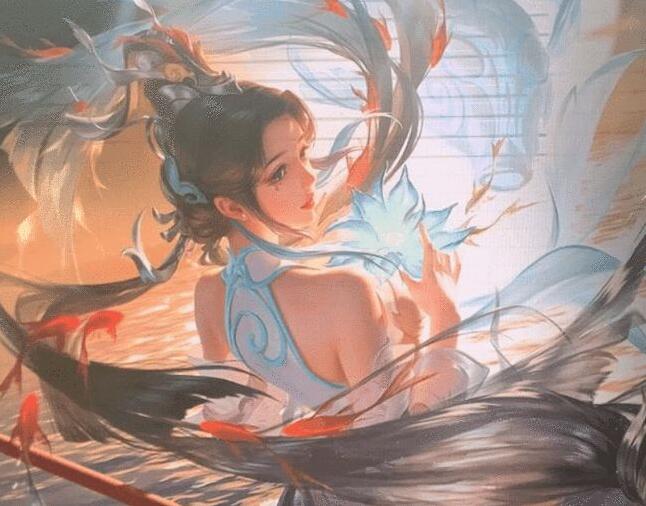 王者荣耀大乔联动皮肤白鹤梁神女公开！