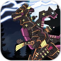 紫色变形组装机器人手游