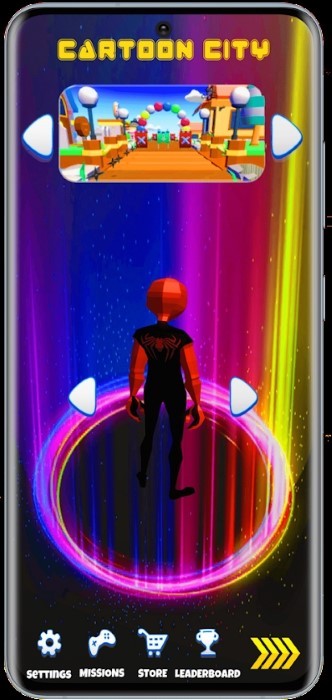 蜘蛛忍者超级英雄奔跑手游下载