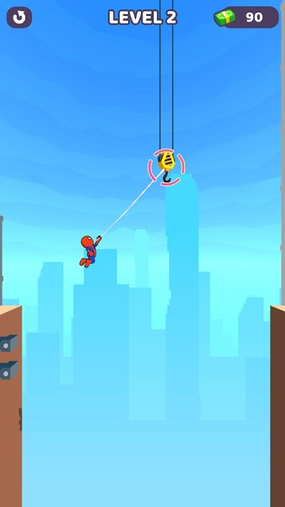 蜘蛛侠飞钩跑酷游戏下载