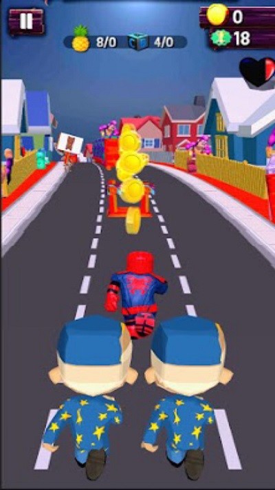 蜘蛛侠无限跑酷游戏 蜘蛛侠无限跑酷下载