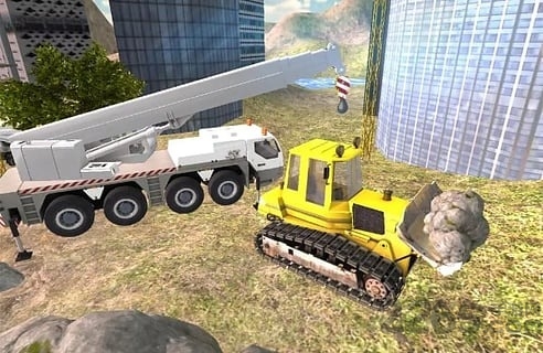 工程起重机3d手机游戏下载