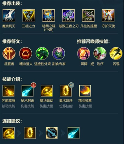 英雄联盟手游国服最新伊泽瑞尔出装-LOL手游伊泽瑞尔ADC出装建议