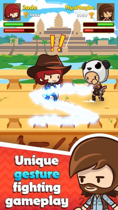 滑动战斗英雄中文破解版下载