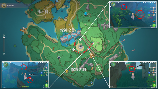 原神4.5血斛采集路线有哪些-原神4.5血斛速采路线分享