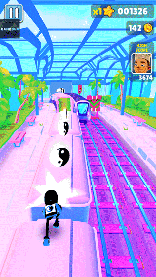 地铁跑酷太极之路版本