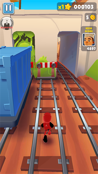 地铁跑酷神链红杰版本