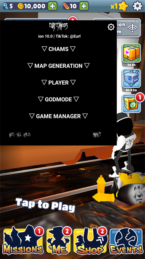 地铁跑酷蓝影超级岩浆洛阳5.0版本