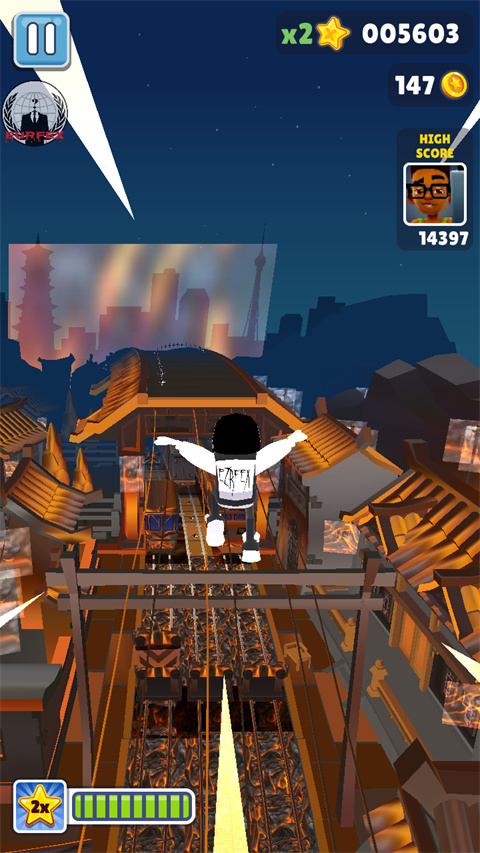 地铁跑酷蓝影超级岩浆洛阳5.0版本