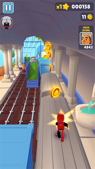 地铁跑酷神链红杰版本