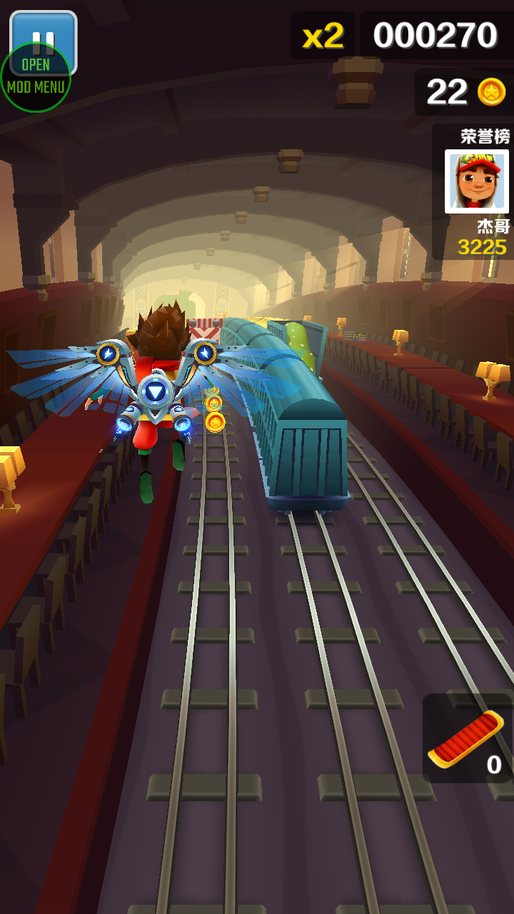 地铁跑酷牛津无邪叶烸原创修改MOD