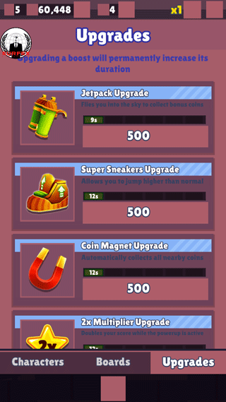 地铁跑酷暗红双旦版本