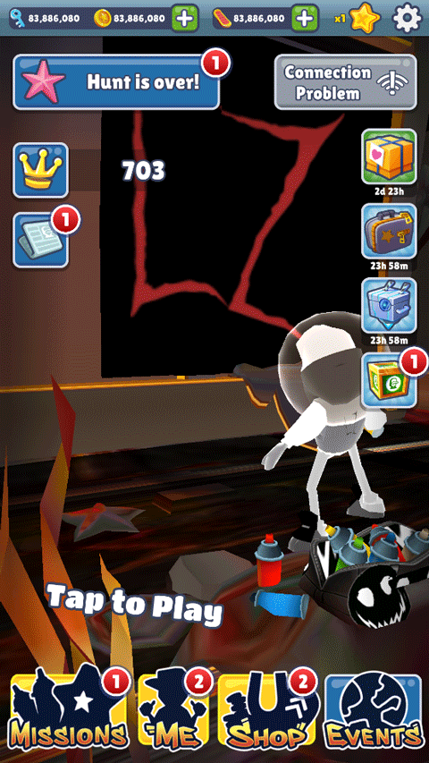 地铁跑酷海底熔岩版