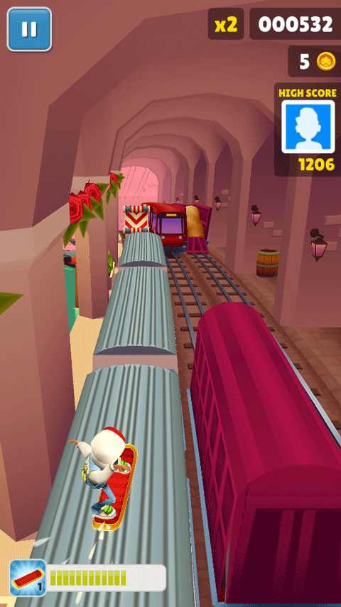 地铁跑酷透明金币版本