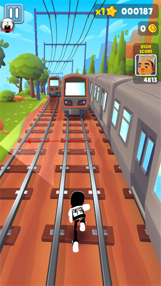 地铁跑酷黑白杰克定制版