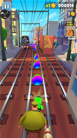 地铁跑酷变色金币魔改版