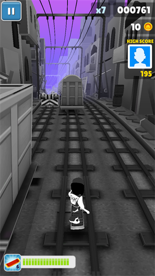 地铁跑酷灰色版本