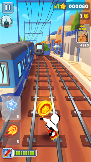 地铁跑酷神链白杰He版