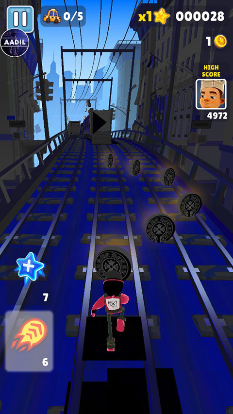 地铁跑酷cenk7公益4.0版