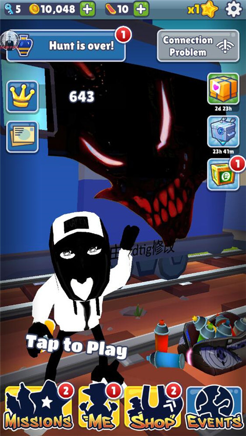 地铁跑酷写轮眼金币内置菜单版