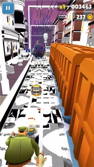 地铁跑酷蔡徐坤金币魔改版