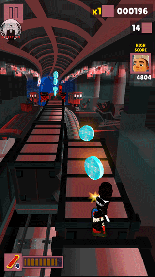 地铁跑酷暗红双旦版本