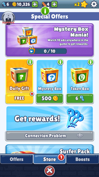 地铁跑酷墨水HC专属定制版本