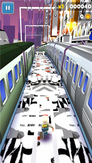 地铁跑酷小黑子版本