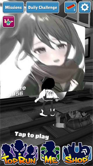 地铁跑酷灰色版下载