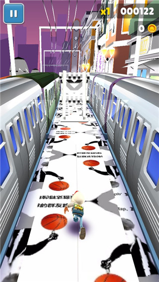 地铁跑酷小黑子版本