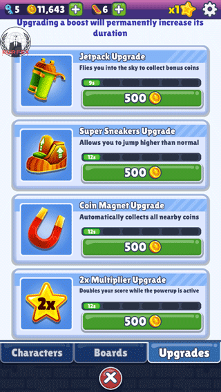 地铁跑酷只因定制魔改版