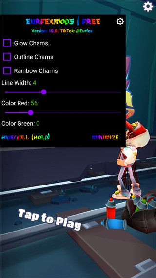 地铁跑酷变色杰克魔改版