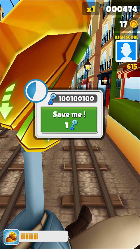 地铁跑酷小美我恨你版