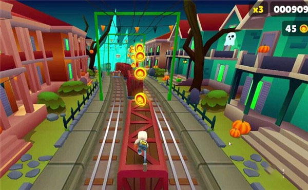 地铁跑酷变色金币魔改版