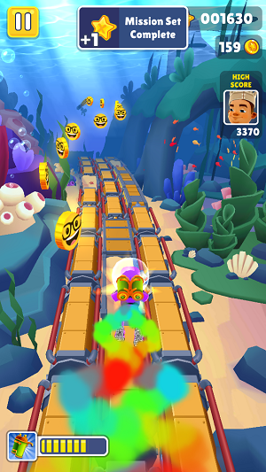 地铁跑酷水下城魔改版