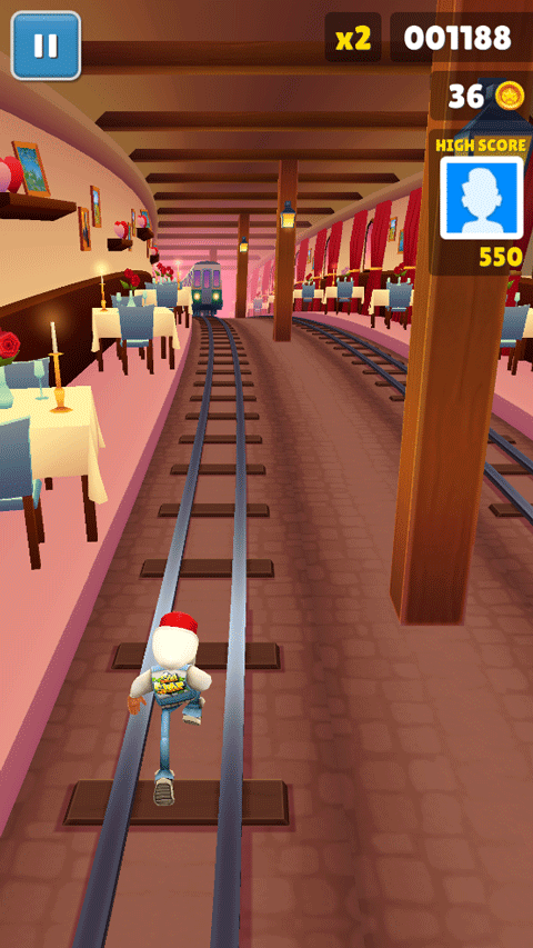 地铁跑酷透明金币版本