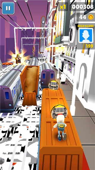 地铁跑酷蔡徐坤金币魔改版