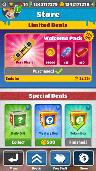 地铁跑酷星空版本