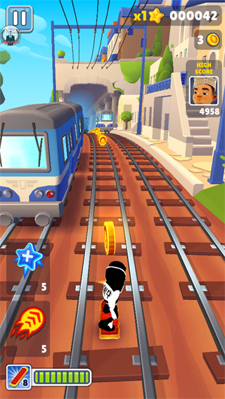 地铁跑酷黑白杰克定制版