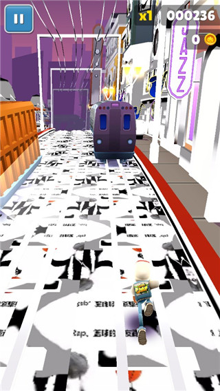 地铁跑酷小黑子版本