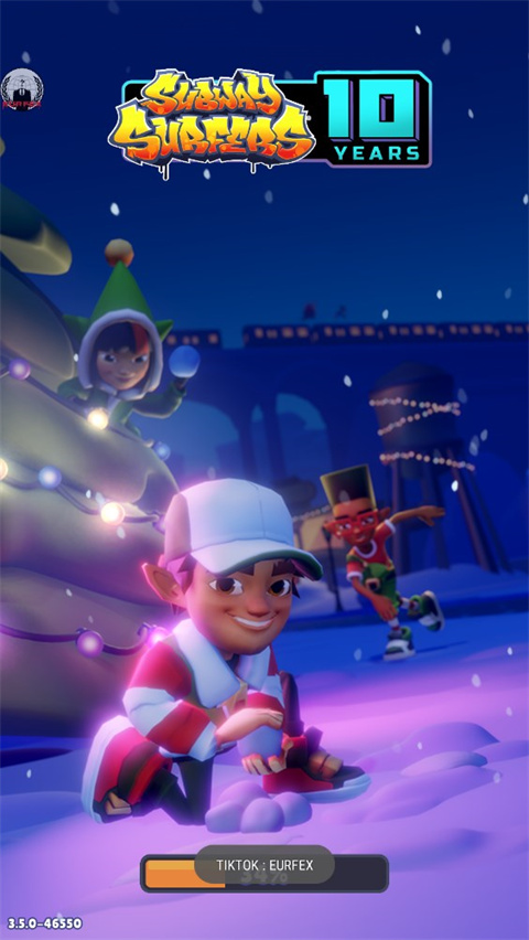 地铁跑酷黑色精灵小黑定制版本