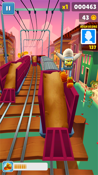 地铁跑酷锅巴高仿定制版本