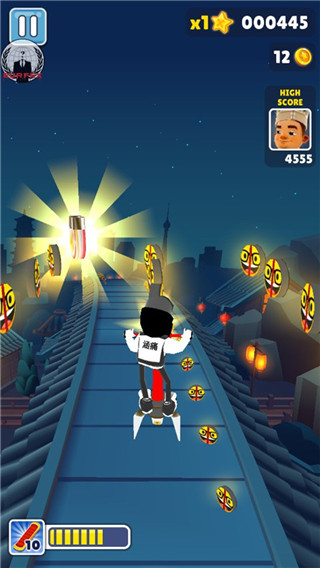 地铁跑酷涵痛天河定制版