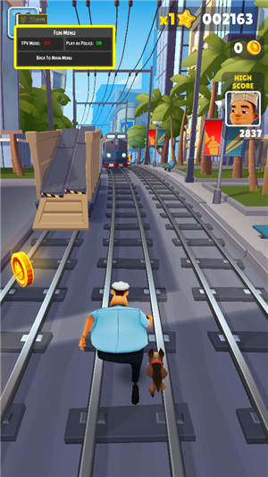 地铁跑酷穿透版