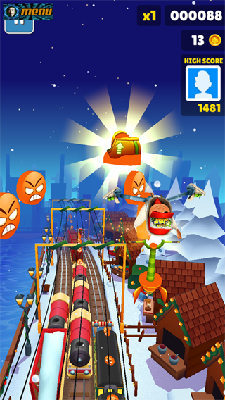 地铁跑酷愤怒表情包金币版